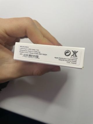 Cable Lightning a USB Apple 1m