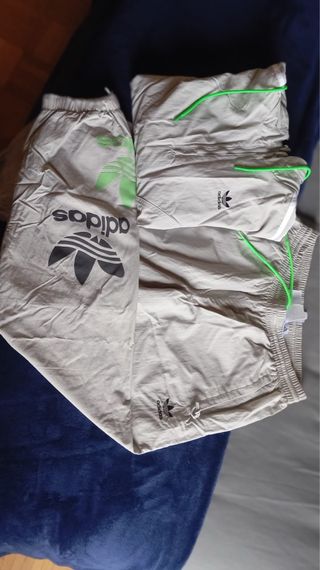 Conjunto sudadera y chandal Adidas Beige Talla M