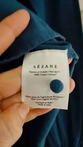 Blusa azul Sezane