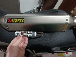 Tubo de escape  470mm mufler moto db killer
