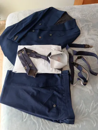 Traje de hombre Puroego azul