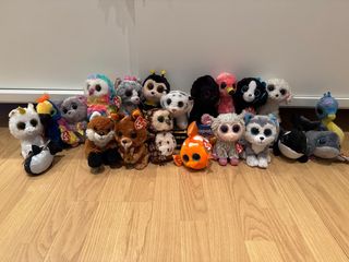 Lote Peluches TY ( precio por unidad)