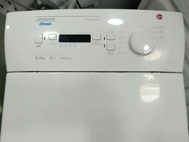 Lavadora carga superior Hoover 6.5kg A++ 1000rpm