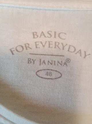 Camiseta Janina Algodón Estampada Talla 46