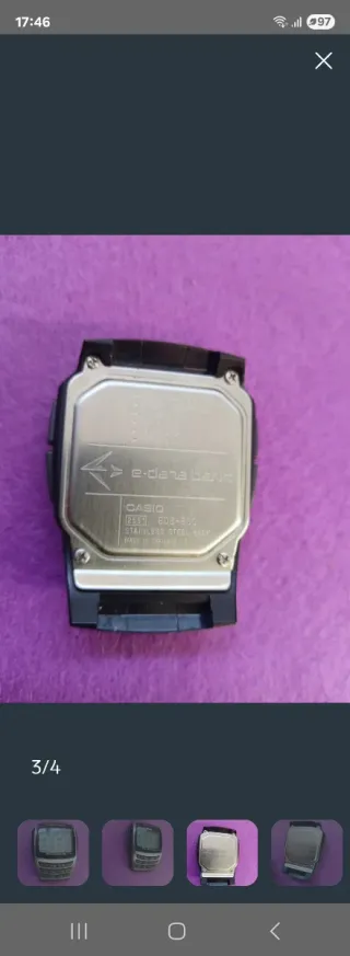 Reloj Casio EDB600 Data Bank