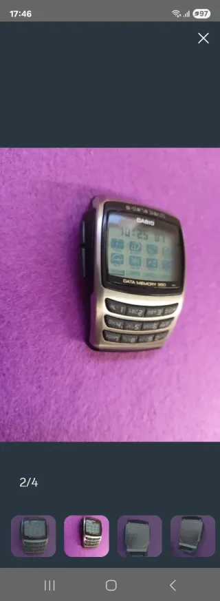 Reloj Casio EDB600 Data Bank
