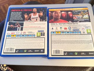 Lote 3 Juegos PS4: FIFA 17, FIFA 19, NBA Live