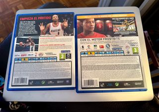 Lote 3 Juegos PS4: FIFA 17, FIFA 19, NBA Live