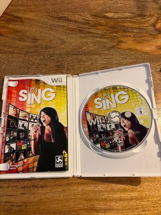 Videojuego Wii Let's Sing Karaoke