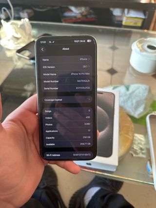 iPhone 15 Pro Max Titanio Natural