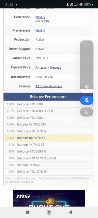 Sapphire RX 9070 XT 16GB Tarjeta Gráfica