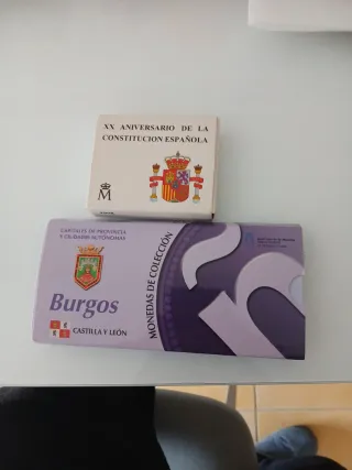 Monedas de Plata Colección Burgos