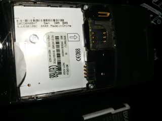 Motorola V8 Negro/Plateado