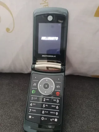 Motorola V8 Negro/Plateado