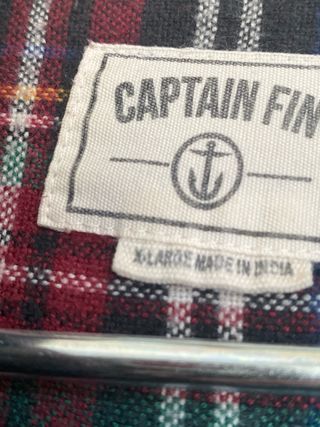 Camisa cuadros Captain Fin