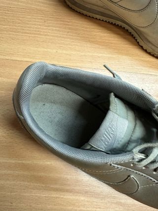 Zapatillas Nike Cortez Plateadas Vintage Años 90