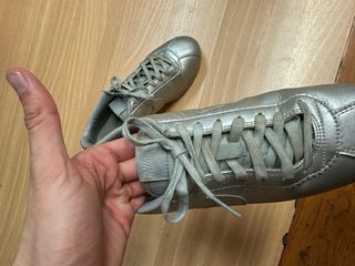 Zapatillas Nike Cortez Plateadas Vintage Años 90