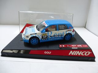 Ninco NUEVO Golf CaixaRenting Scalextric