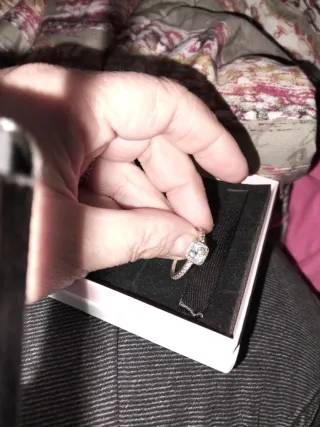 Anillo Pandora Plata Ley Circonita