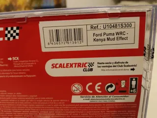 Scalextric Ford Puma Rally efecto sucio