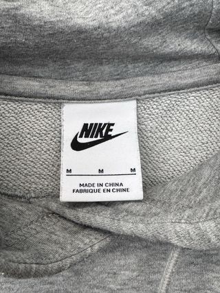 Sudadera Nike Gris con Capucha