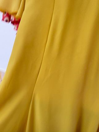 Traje de Flamenca Amarillo con Volantes