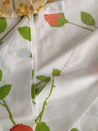 Lote Sábanas Vintage FloresNUEVAS