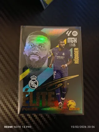 Carta Fútbol Rüdiger Elite Power 2024-25