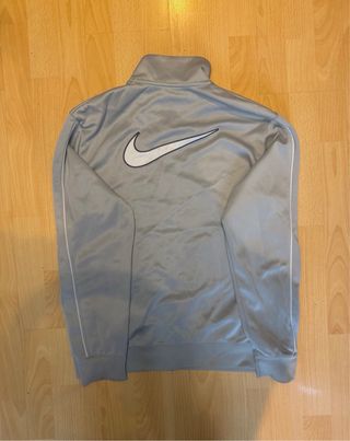 Chaqueta Gris Nike con cremallera Talla L