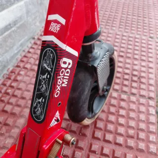 Patinete Oxelo MID 9 Rojo