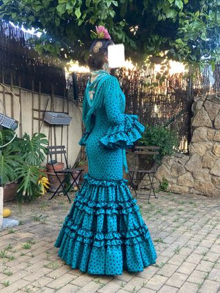 Traje de flamenca