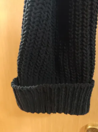 Jersey de  punto negra Talla S Breshka