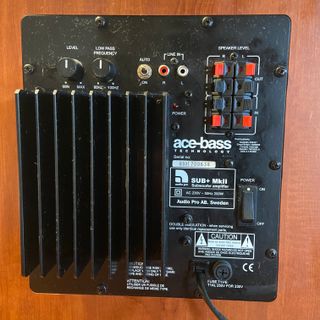 Subwoofer Audio Pro SUB+ MkII Marrón/Gris