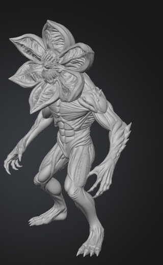 Miniatura Demogorgon Stranger Things Rol