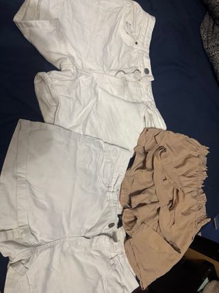 Lote de pantalones cortos vaqueros