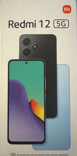 Móvil Xiaomi Redmi 12 5G Negro/Azul