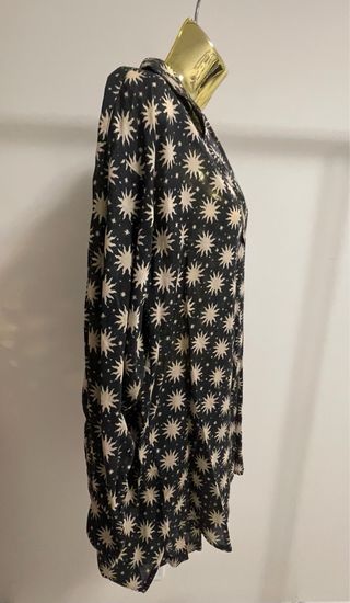 Conjunto Stradivarius sois Preto e Bege