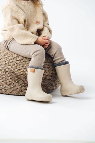 Botas de lluvia Snugi Beige T. 24, 29 y 32