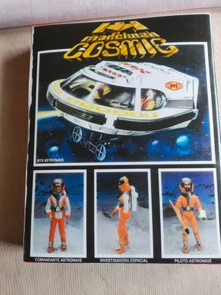 Madelman Cosmic Piloto Nave Espacial Repro Caja