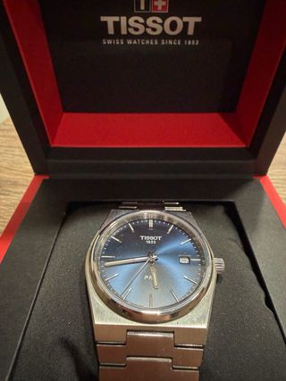 Reloj Tissot PRX Quartz Azul