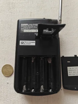 Mini TV Casio TV-470 Portátil