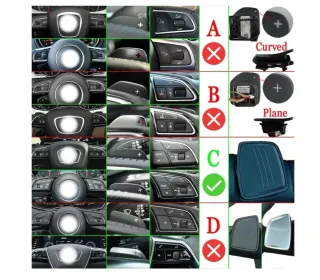 Levas Volante Audi Carbono Nuevas