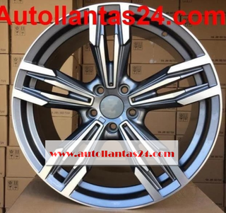 Juego de 4 llantas para bmw m6600 gris 18