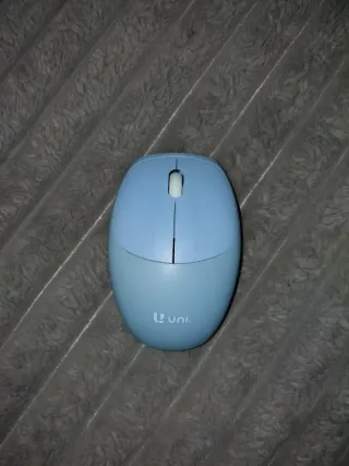 Teclado y ratón inalámbricos Mófil azul