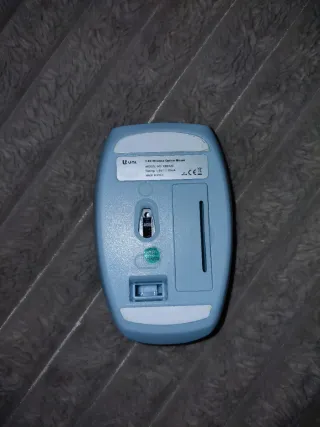 Teclado y ratón inalámbricos Mófil azul