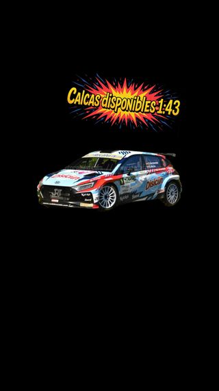 Modellini Hyundai i20 Rally 1:43