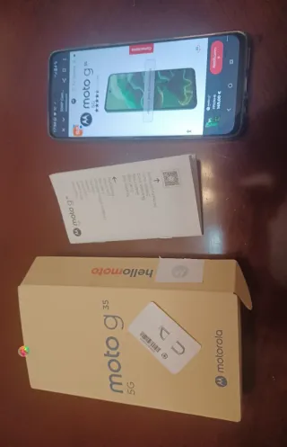 Móvil Motorola Moto G 35 5G En perfecto estado