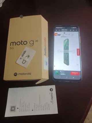 Móvil Motorola Moto G 35 5G En perfecto estado