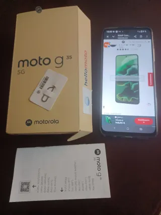 Móvil Motorola Moto G 35 5G En perfecto estado