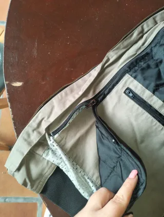 Chaqueta de moto mujer